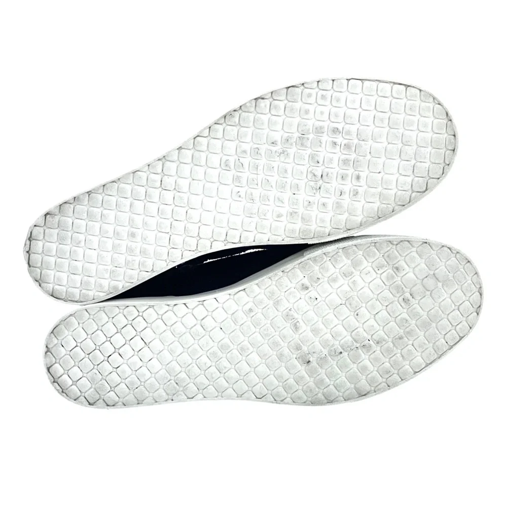 Steve Madden Catch Black Genuine Suede Leather Hidden Wedge Sneaker Bootie 6.5 M - Picture 9 of 11